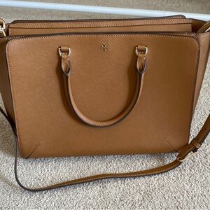 Tory Burch Tan Leather Satchel